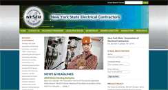 Desktop Screenshot of nysaec.org